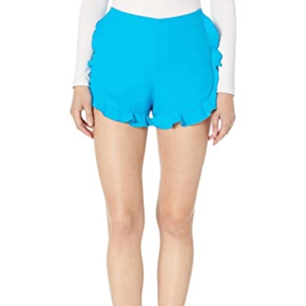 NWT bebe Crepe Ruffle Dolphin Shorts, Size 4